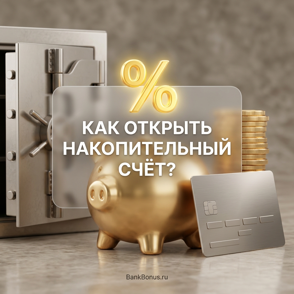 Как открыть накопительный счет?