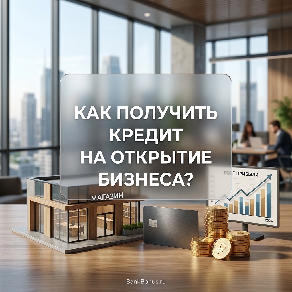 Как получить кредит на открытие бизнеса?