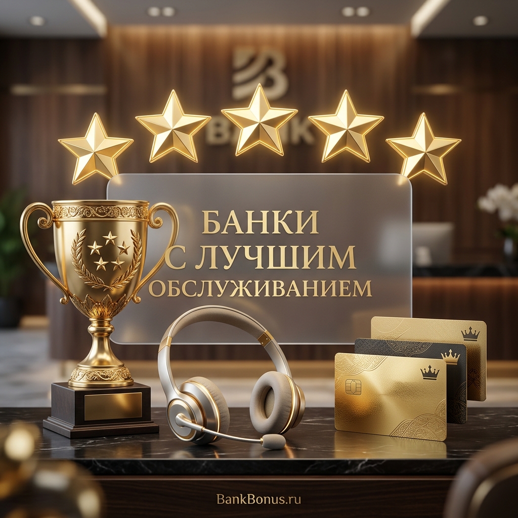 Банки с лучшим обслуживанием