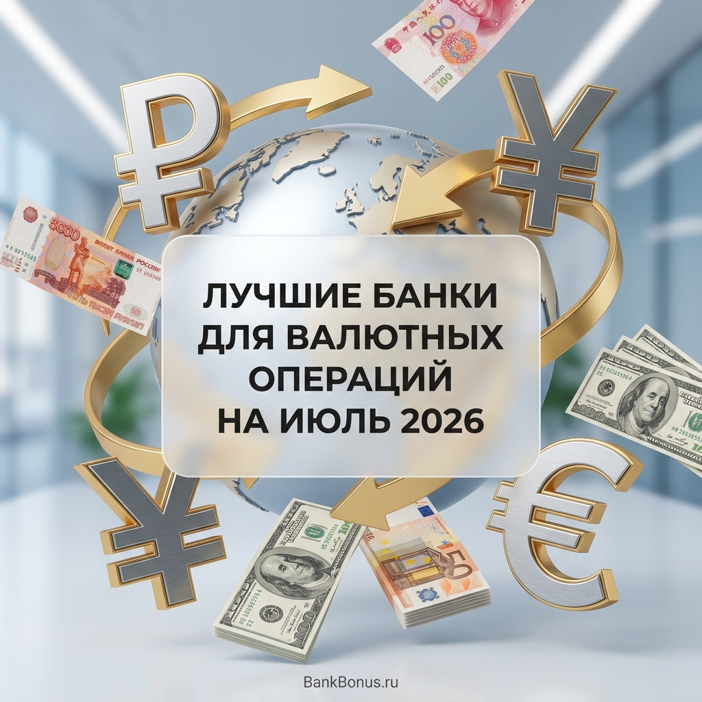 Лучшие банки для валютных операций на август 2026