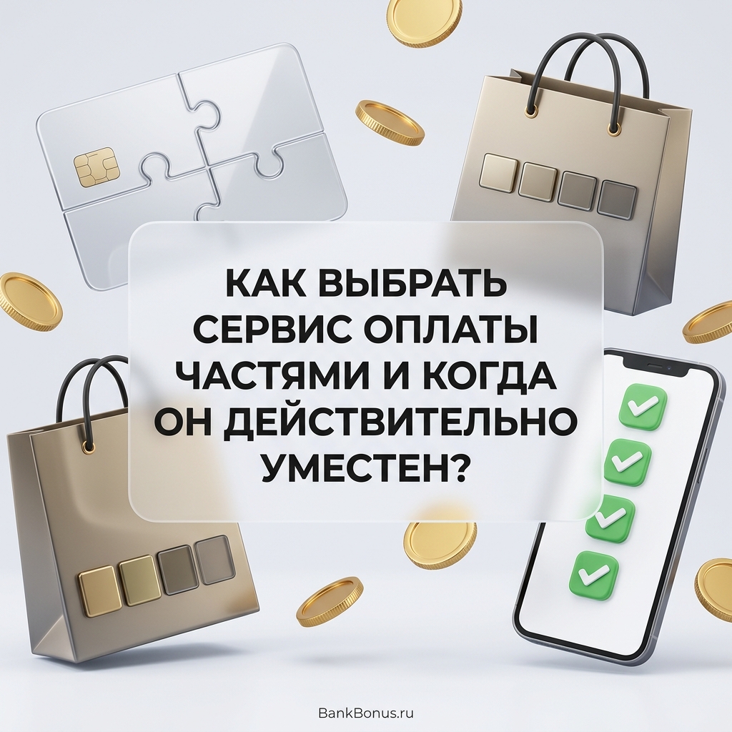 Как выбрать сервис оплаты частями и когда он действительно уместен?