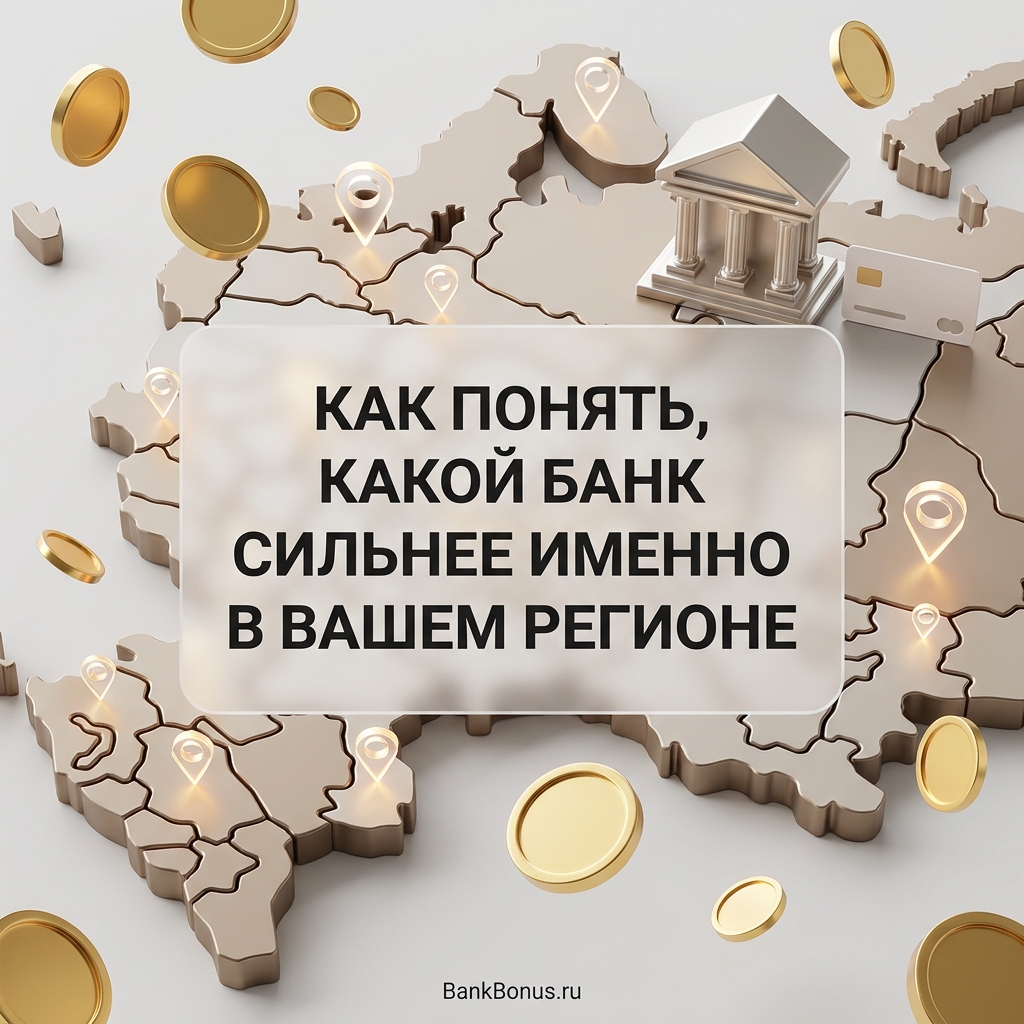 Как понять, какой банк сильнее именно в вашем регионе