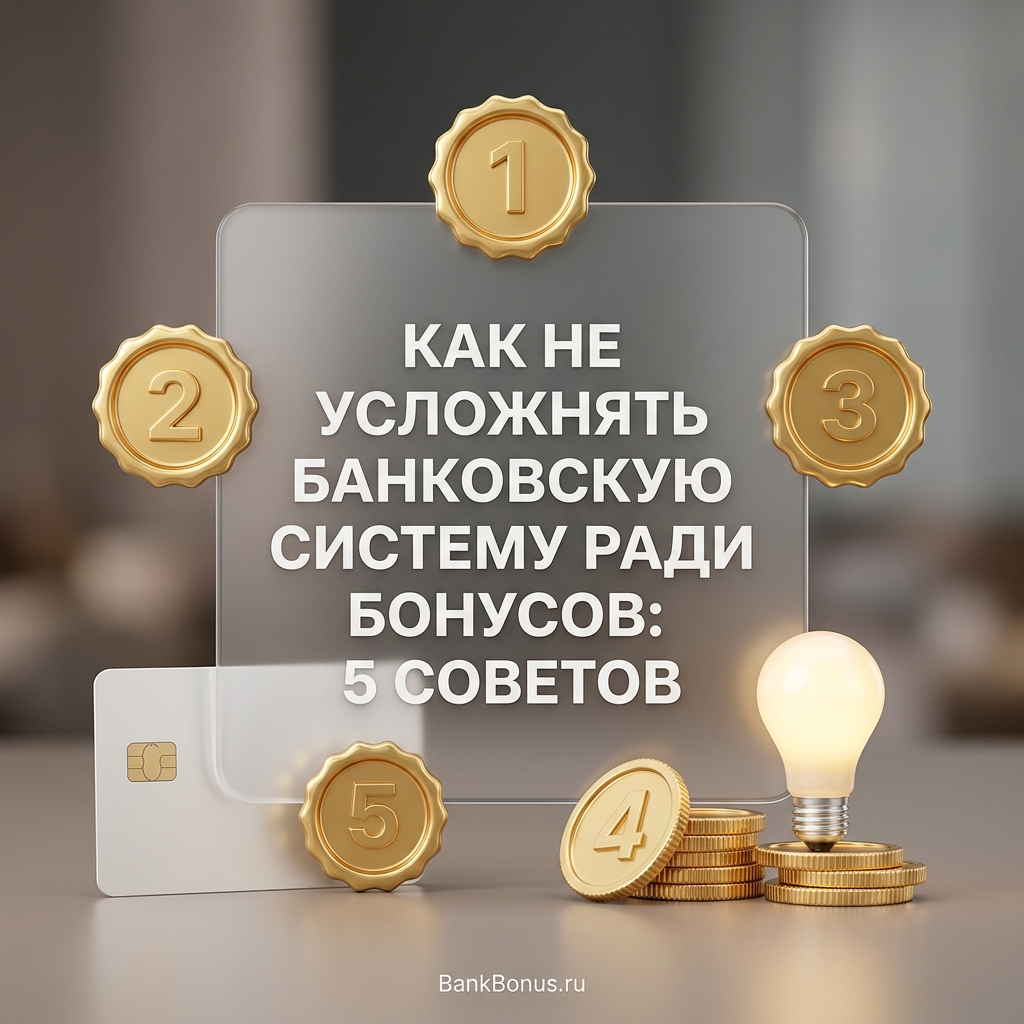5 советов читателям: как не усложнять банковскую систему ради бонусов