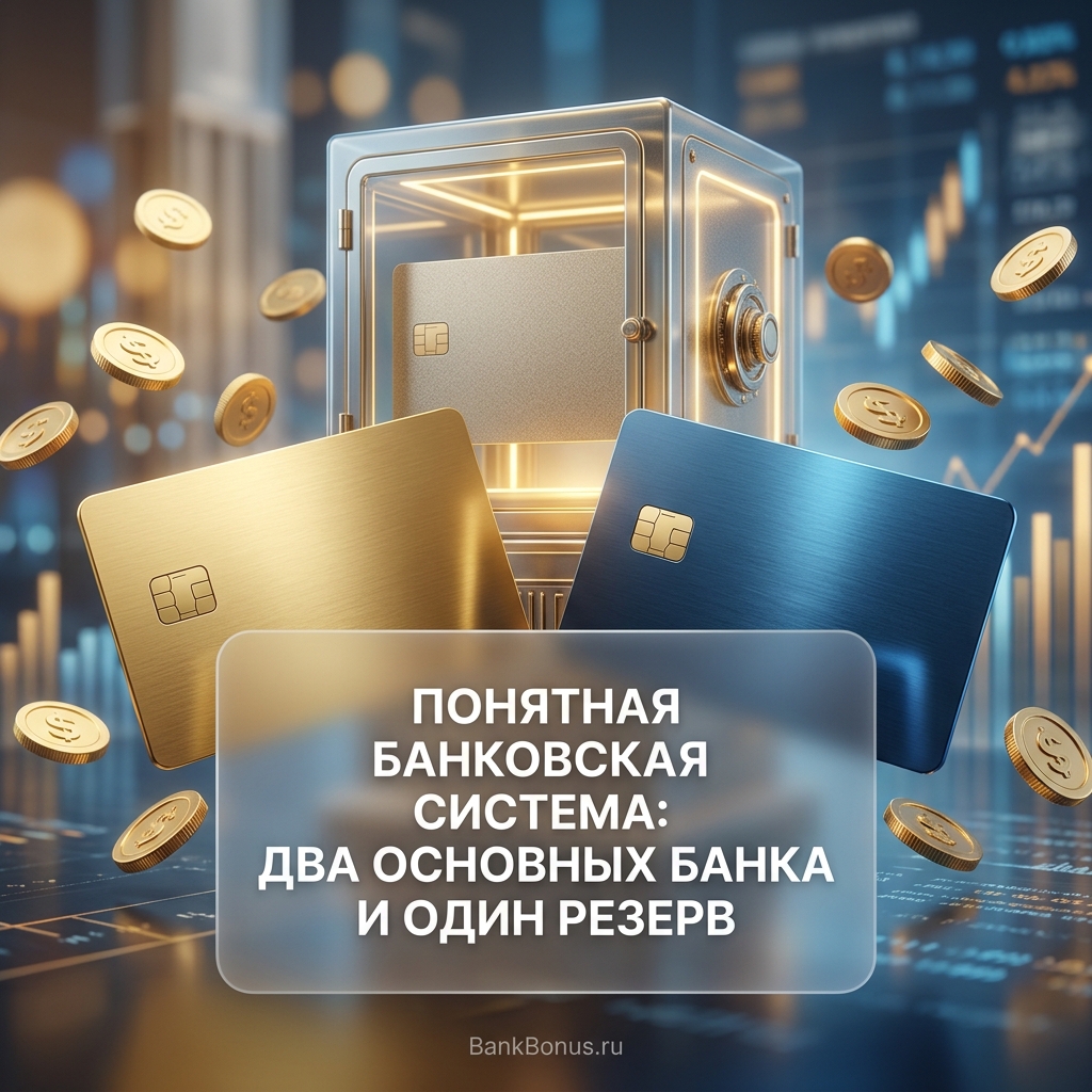 Как я собрал понятную банковскую систему из двух банков и одного резерва