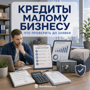 Банки для кредитов малому бизнесу: что проверить до подачи заявки