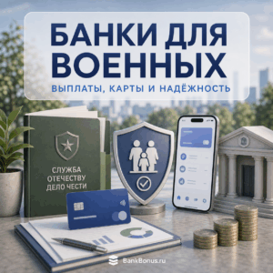 Банки для военных и семей военнослужащих: выплаты, карты и надёжность