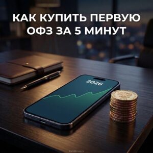 Как купить первую ОФЗ за 5 минут через приложение банка и зафиксировать купон 18-20% на 5 лет