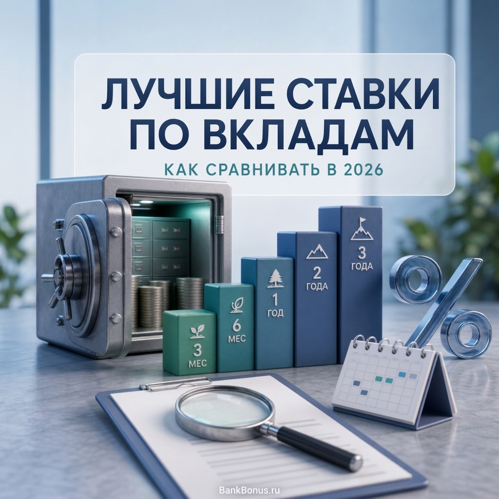 Лучшие ставки по срочным вкладам на июль 2026 года: как сравнивать предложения